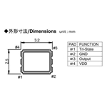 NAKA晶振,SP300晶振,SPXO普通有源晶振 NAKA晶振,SP300晶振,SPXO普通有源晶振