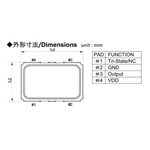 納卡晶振,SP500晶振,SMD有源晶振 納卡晶振,SP500晶振,SMD有源晶振