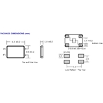 Oscilent晶振,290-12.0M-SR-25HW-TR晶振,無源四腳晶振