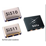 Skyworks北斗模塊晶振,510JBA250M000AAGR,Si510差分OSC晶振